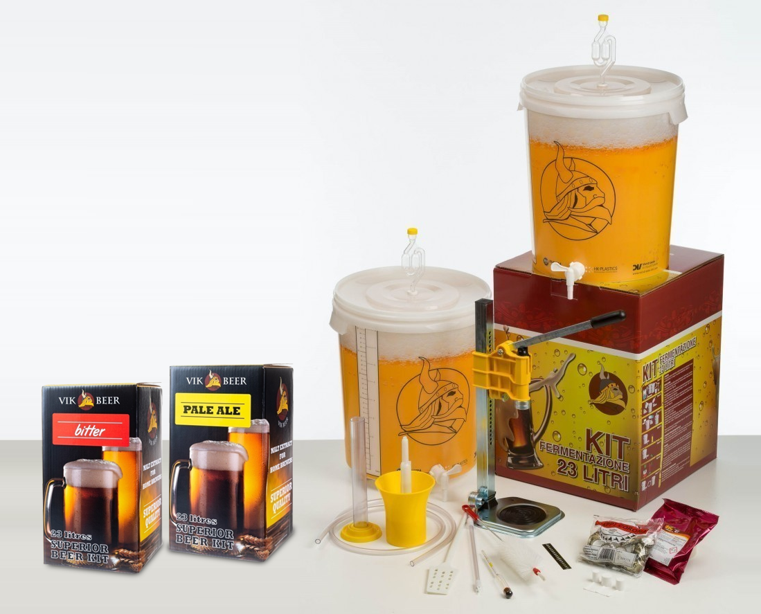 Kit per fare la birra, kit birra artigianale, kit birra - Kit platinum 