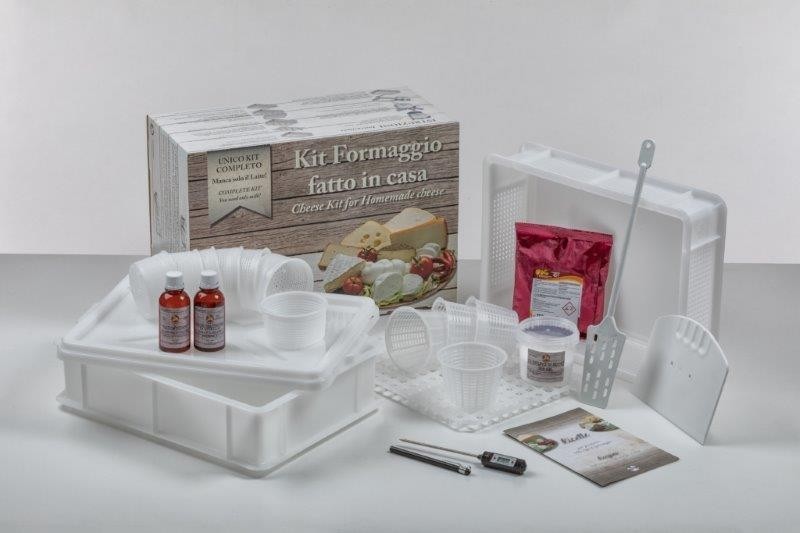 KIT FORMAGGIO FATTO IN CASA PLATINUM - Beer & Wine - kit, malti, luppoli,  lieviti per l'homebrewing