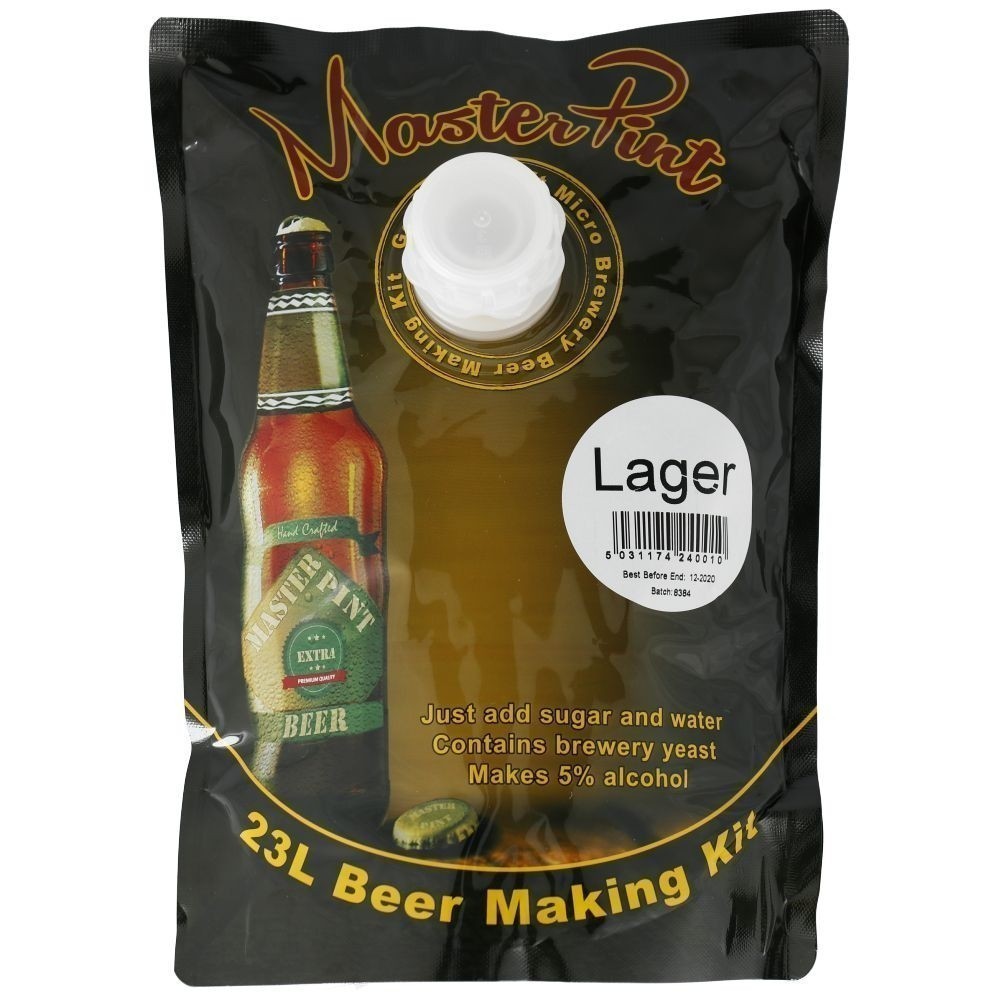 MALTO MASTER PINT LAGER (1,6 KG) - Beer & Wine - kit, malti, luppoli,  lieviti per l'homebrewing